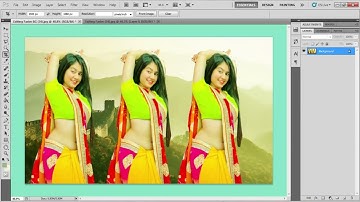 How To Joint Picture Editing Remove Background in Photoshop Fastest Trick Ep 54| Edit Zone