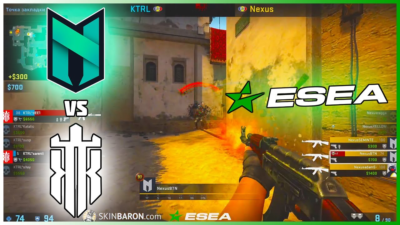 Nexus vs KTRL | ESEA S42 - EU - Advanced - HiGHLiGHTS | CSGO - YouTube