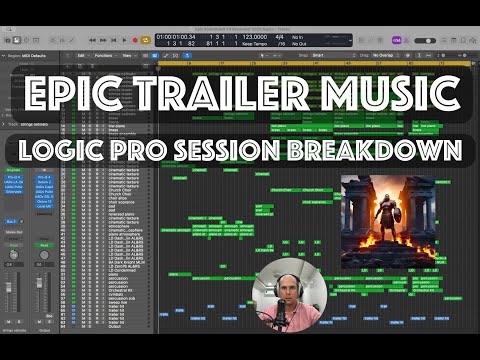 How I Produce Epic Trailer Music in Logic Pro | Full Breakdown, Mixing, Libraries, Plugins
