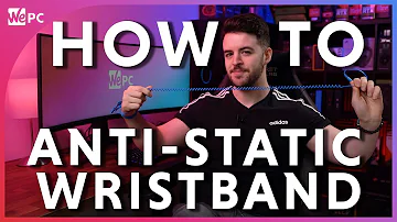 How to use an anti-static wrist strap