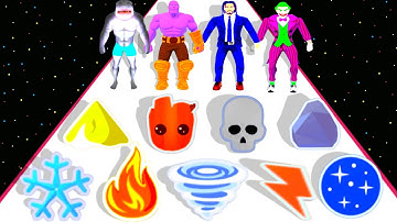 NOOB vs PRO vs HACKER DNA EVOLUTION MONSTER RUN 3D (Max Level) Gameplay