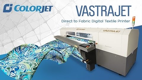 Colorjet Vastrajet : Direct to Fabric Digital Textile Printer