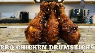AIR FRYER BBQ CHICKEN DRUMSTICKS | How Make Barbecue Chicken Drumsticks #shorts