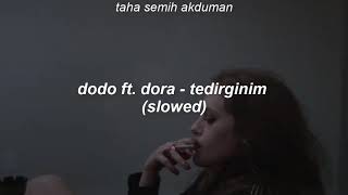 dodo ft. dora - tedirginim (slowed) Resimi