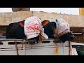 Slaughtering Two Raging Bulls On The 6th Of Dhu Al Hijjah At Al Safa And Al Marwa Butchery Eid 