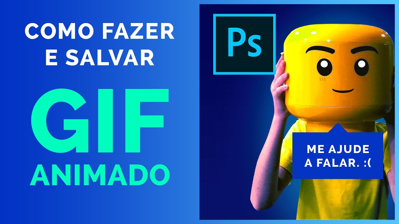 Como fazer e salvar GIF no Photoshop