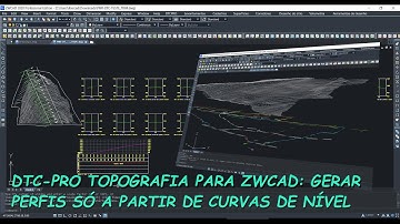 DTC-PRO para Topografia: Gerar Perfis Transversais e Longitudinais Só a Partir de Curvas de Nível