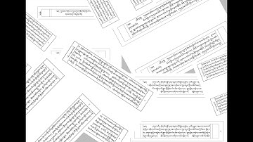 Try My A4 Size Double Pecha Template in InDesign CC (Dzongkha)