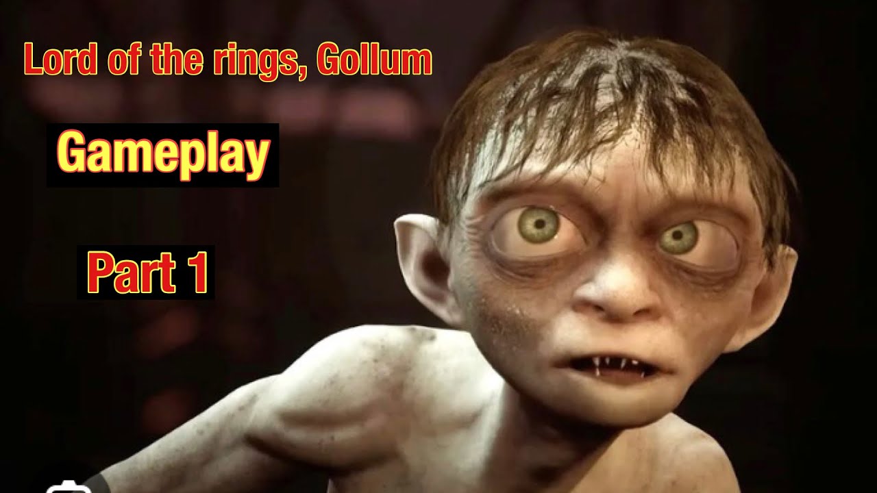 The Lord of the Rings Gollum - YouTube