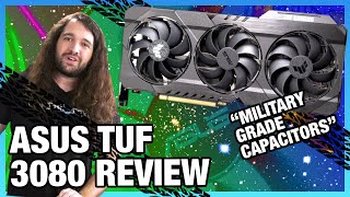 ASUS RTX 3080 TUF OC Review & Tear-Down: Thermals, Noise, & Overclocking