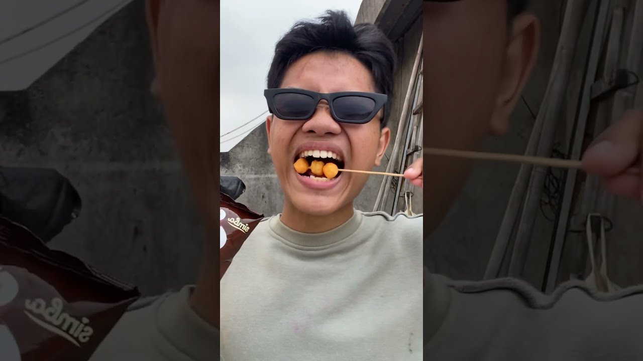 Kind Grandpa Eats Candy Skewers And The Funny Pt177