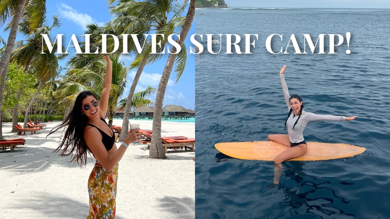 МАЛЬДИВЫ VLOG: Серфинг-лагерь, жизнь на лодке и посещение курортов с лучшим другом!