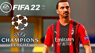 AC Milan vs Liverpool | Champions League 2022 FIFA 22 PS5 MOD Reshade HDR Next Gen