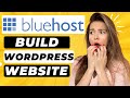 How to build a wordpress website with bluehost 2024   wordpress tutorial