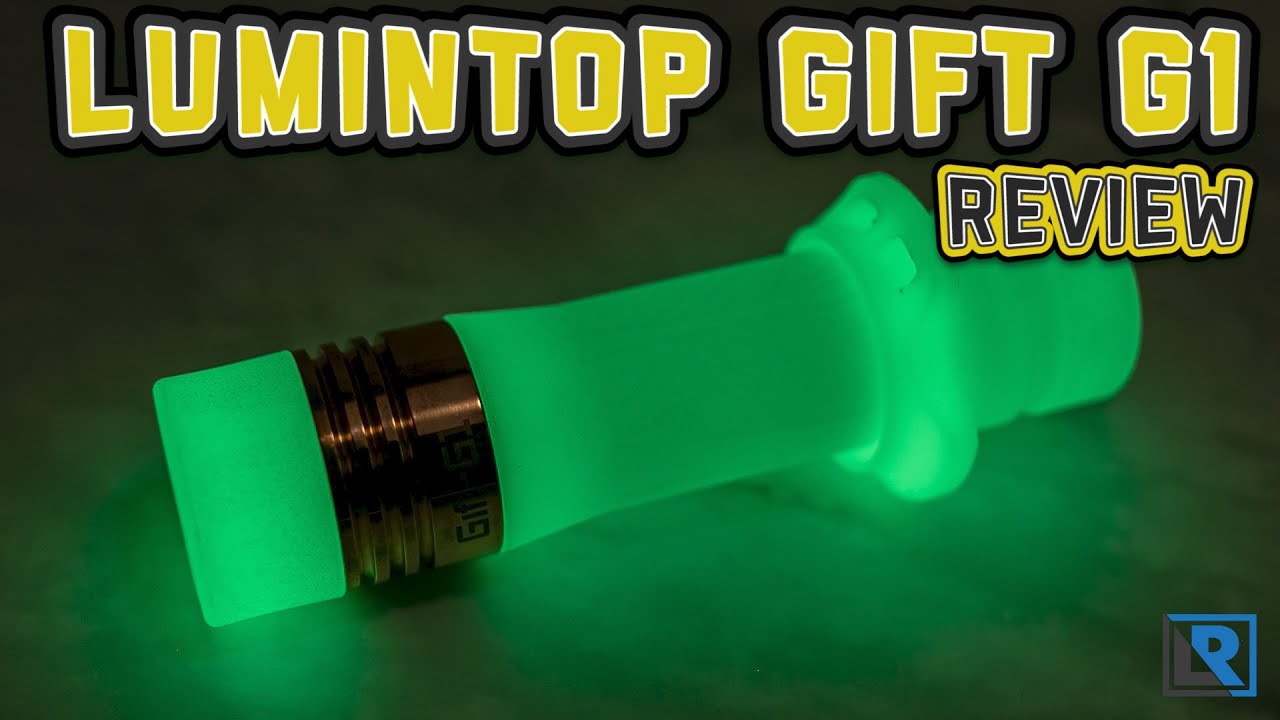 Lumintop Gift G1 Review (A flashlight made from TurboGlow?) YouTube