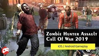 Zombie Hunter Assault Call Of War 2019 - iOS/Android Gameplay Video screenshot 2