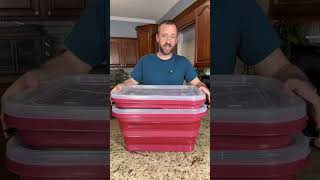 Cella Set of 2 XL Collapsible Storage Bins #storage #storagebins #organization #homeorganization