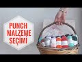 PUNCH MALZEME ÖNERİLERİ / PUNCH NEEDLE