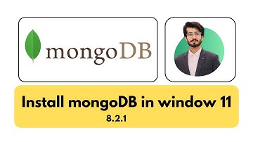 How to download and install mongodb compass 8.2.1 in window 11