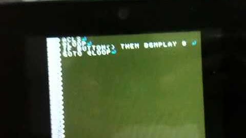 Petit Computer 101: Lesson 2: Making Sound By Pressing Butt