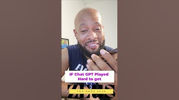 Als ChatGPT zich moeilijk bereikbaar zou opstellen | #shorts #chatgpt