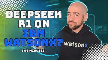 Can DeepSeek run on IBM watsonx? #deepseek #ai #watsonx
