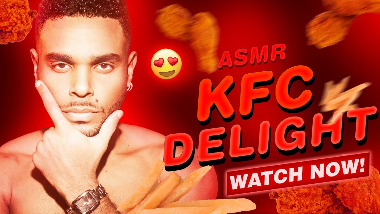 ASMR: звуки еды в KFC Mukbang, выплеск драмы в отношениях