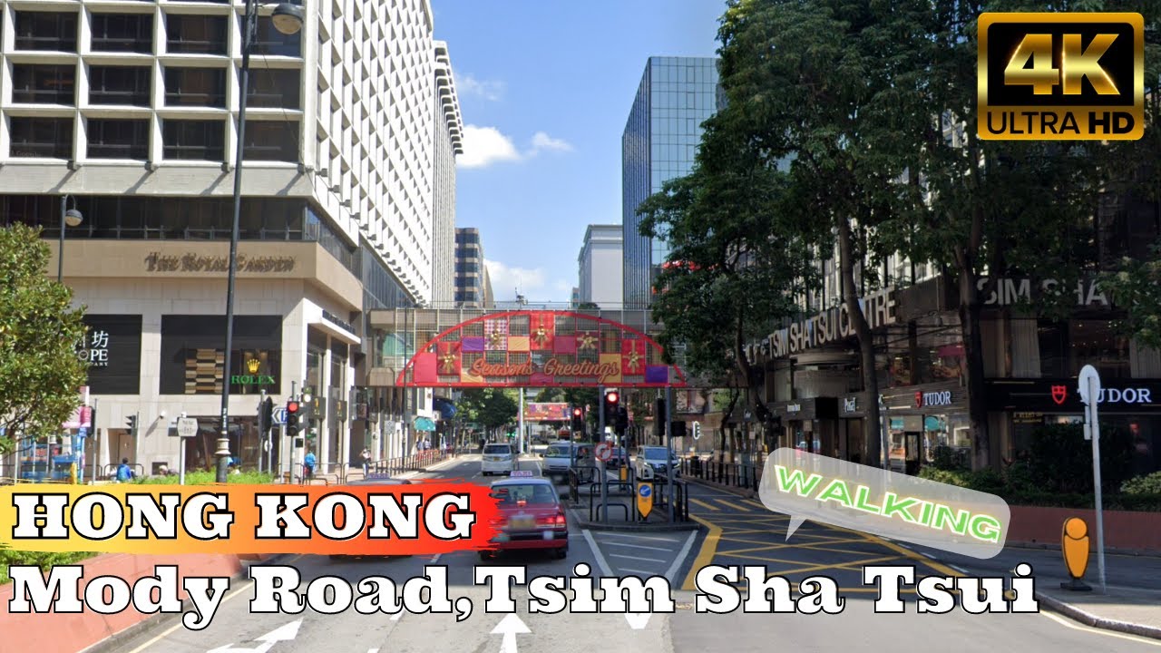 Mody Rd Mody Road, Tsim Sha Tsui East, Hong Kong Walking Tour(麼地道, 尖東, 尖沙咀東,香港 ...