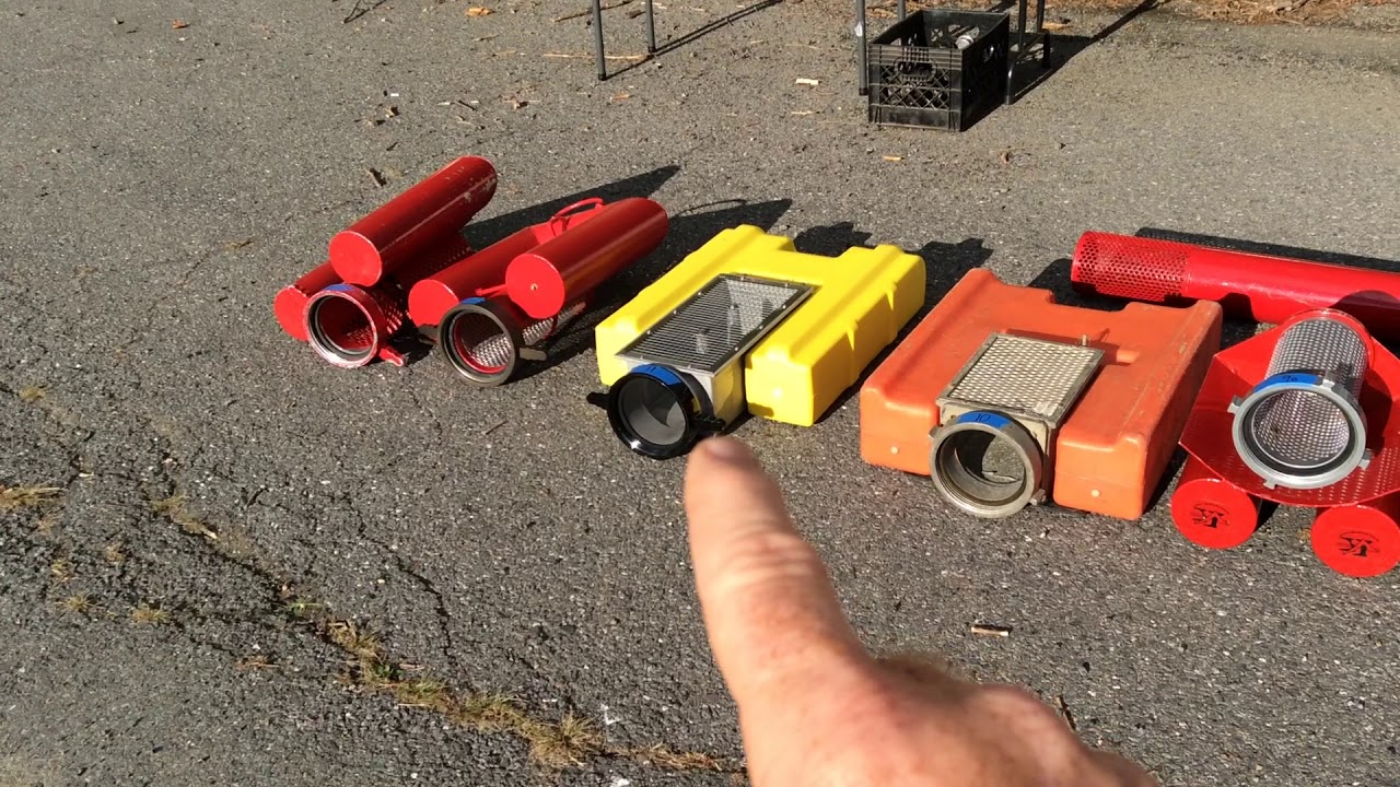 Suction Strainer Flow Tests - Video Clip #1 - GBW Associates, LLC - September 2017