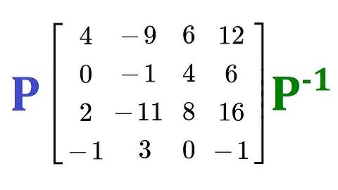 Diagonalize 4x4 Matrix