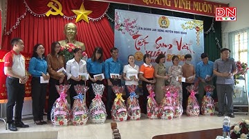 Định Quán: Tặng 860 phần quà, 20 suất vé xe cho đoàn viên công đoàn trong dịp Tết xuân Giáp Thìn