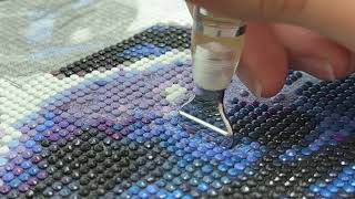 Alice and Cheshire Cat: Mystical Diamond Mosaic | ASMR Video | Part 5|