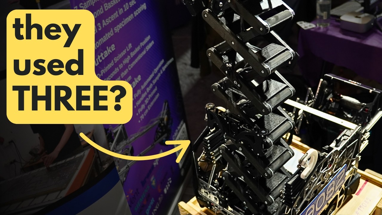 Why Most Scissor Lifts Fail (And Theirs Didn't): FTC Robots Revealed 19082 RoboAS