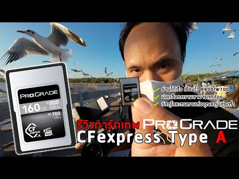 รีวิว การ์ด ProGrade CF Express Type A