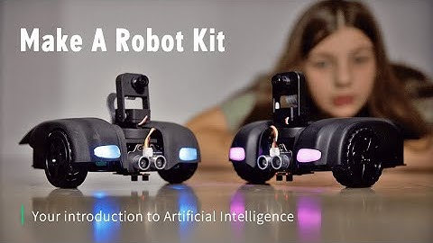 Make A Robot Kit - Learning tool for AI education