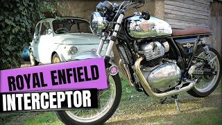 Royal Enfield Interceptor 650: Accessoires, Prix, Roulage.