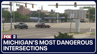 Celebrity List of Michigan's most dangerous intersections released - all 10 within Metro Detroit Profile