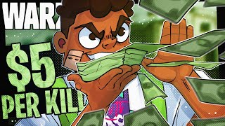 PLAYING SOME OLD FRIENDS IN $5 A KILL - Call of Duty Warzone!