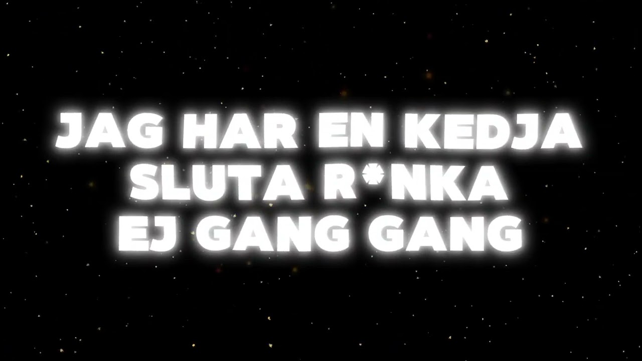 LilDreeGinga-Kedja (Lyric Video)