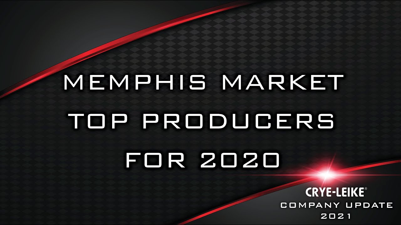 CryeLeike Memphis Market Top Producers for 2020 YouTube