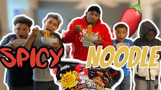Spicy noodle challenge **Gone wrong **