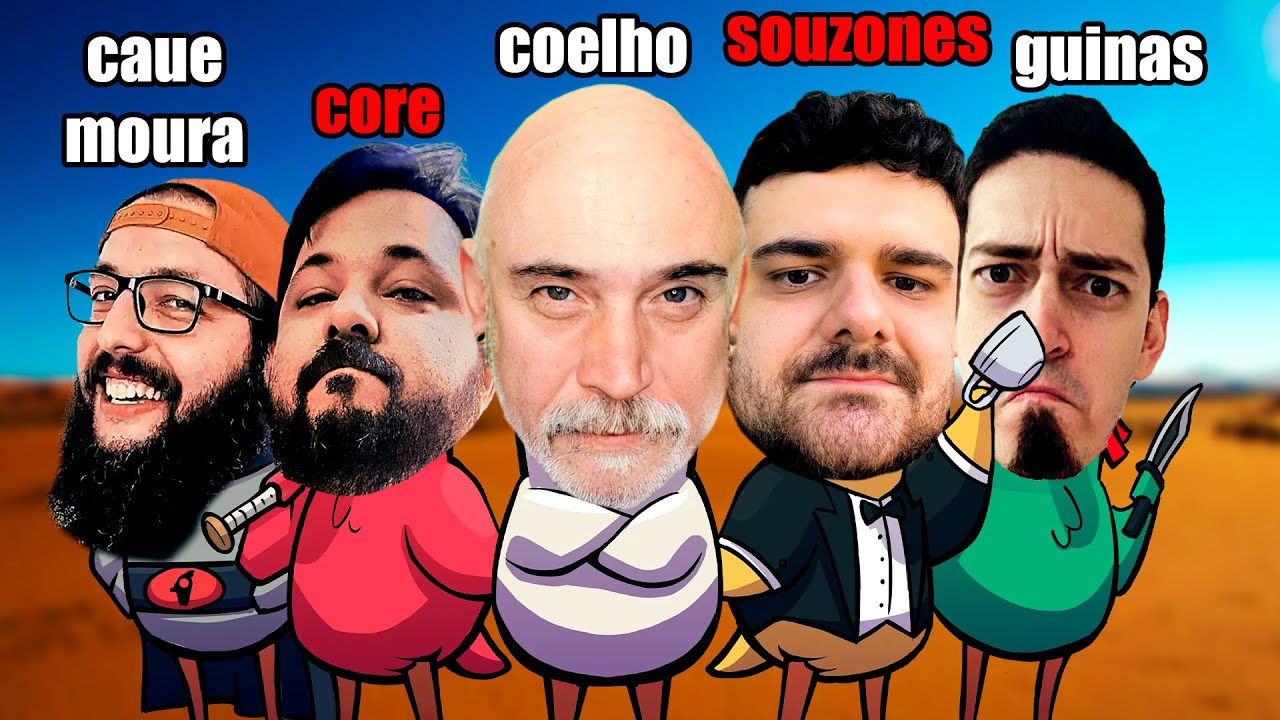 O GABS FOI TRAÍDO!  Goose Goose Duck c/ Core, Cauezão, VX, Souzones,  Coelho, Guinas e + 