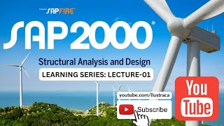 SAP2000 LEARNING SERIES: LEC- 01 | ilustraca | Sandip Deb