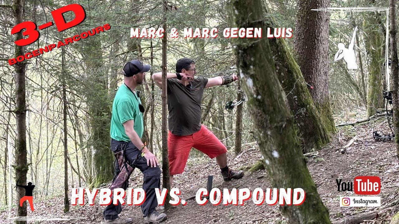 Bogenduell: Compound vs.  Hybrid