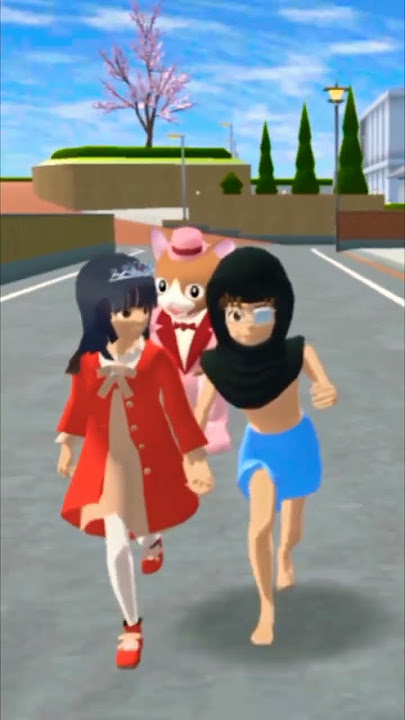 Die meisie het Diya Cat Butter bedrieg.😲💃🙀🕺🥺#sakuraschoolsimulator #newshorts #viralshorts