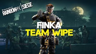 Rainbow Six: Siege - Team Wipe as Finka on MAD HOUSE (Halloween Event) - 10/27/18