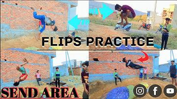 || SEND AREA || FlipS PART (2) ||Power Stunts||#flipstarpawan #domtomato@DomTomato #parkourvideos