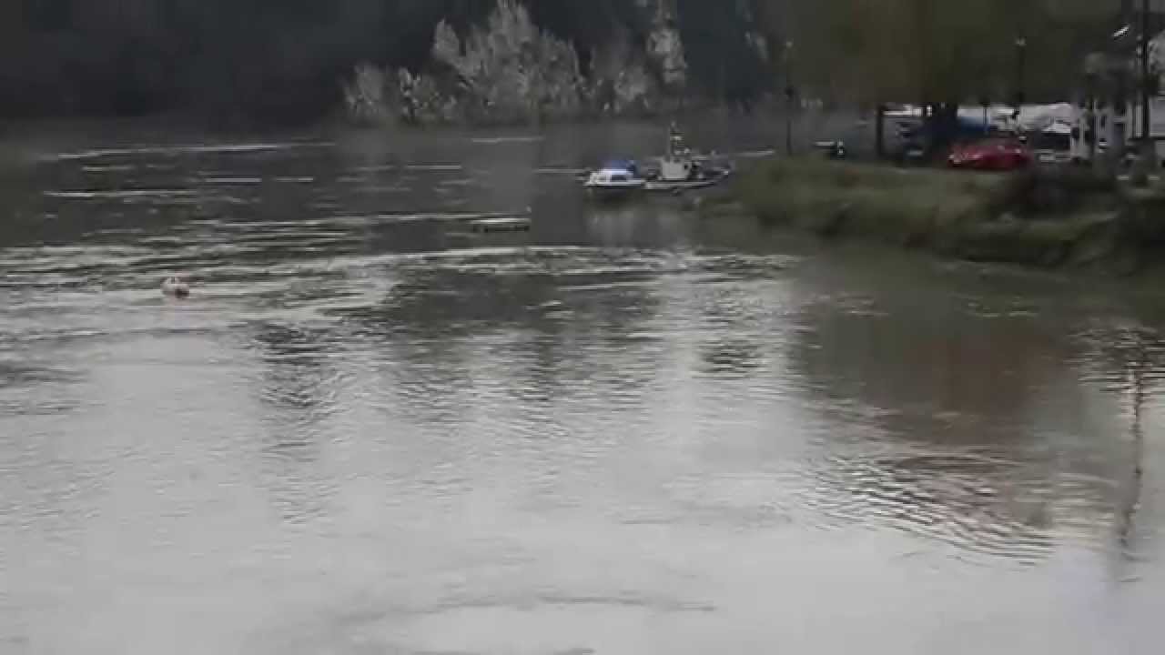 High Tide on the River Wye between 9 am and 10 am high tide being at
