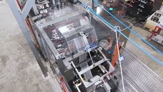 FFS tubular bagging machine for sand in 3 kg, 7.5 kg, 20 kg, and 25 kg bags