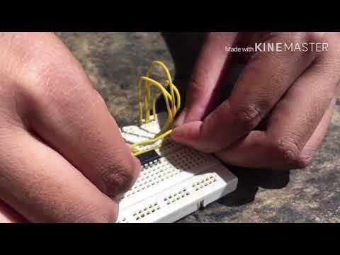 0-9 decoder  in 7 segment display using only 1 IC